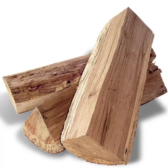 Buches de bois densifié, de nuit, en 1/2 palette: avantages et