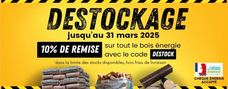 DESTOCKAGE Bois de chauffage, granulés de bois et bois densifié | Brazeco