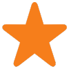 dark orange star